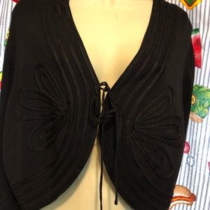 AlisonSheri Bolo Cape L/XL